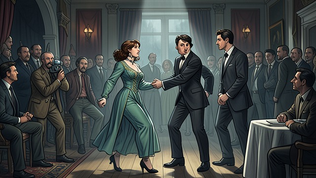 Watching the Romance Begin from "West Side Story". Watching the Romance Begin A New Attraction Anita sees Maria Nunez dance with Tony Wyzek and understands that the encounter matters to her friend.