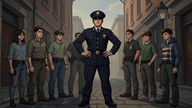 Police Limits the Jets from "West Side Story". Police Limits the Jets A Restriction Order Schrank tells the Jets to stay on their own block and stop seeking the Sharks.