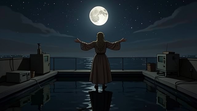 Dreaming Under the Stars from "West Side Story". Dreaming Under the Stars Maria's Imagination On the rooftop, Maria Nunez looks at the moon and stars and imagines the distant life of the city.