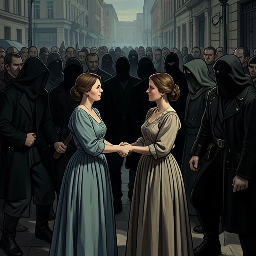 Maria and Anita's Friendship from "West Side Story". This flow follows the friendship between Maria Nunez and Anita Palacio as mutual care is tested by love, bereavement, and violence.