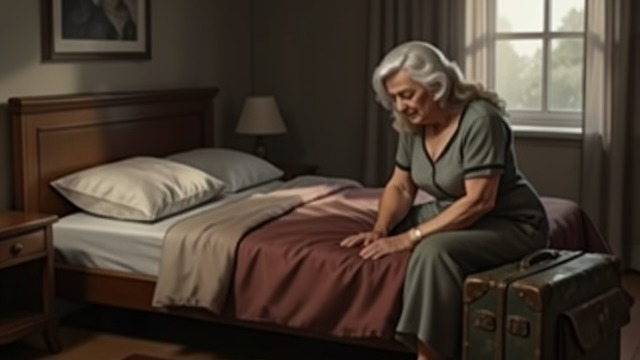 A Bed Requested from "Heidi". Heidi Sees the Need Poor rest revealed Heidi notices that the grandmother’s pillow is flat and her bedding too thin.