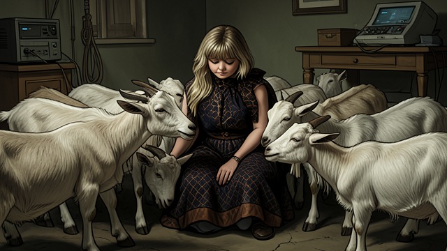The Welcome Home from "Heidi". Voices Recognized A familiar greeting Heidi names the goats, and they crowd around her, bleating and rubbing against her as if they remember.