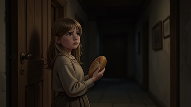 A Reluctant Departure from "Heidi". Home Left Behind A child resists Heidi does not want to go and asks whether she can return that evening. Dete promises she can come back later.