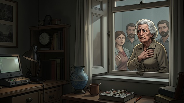 The Grandmother Reassured from "Heidi". Separation Fear Eased A painful assumption The grandmother sees the party and thinks Heidi is being taken away. She longs only to hear the child’s voice.