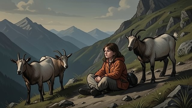 Separation from the Herd from "Heidi". Animals Miss the Mountain A changed home The goats are brought down to winter quarters and initially refuse to eat.