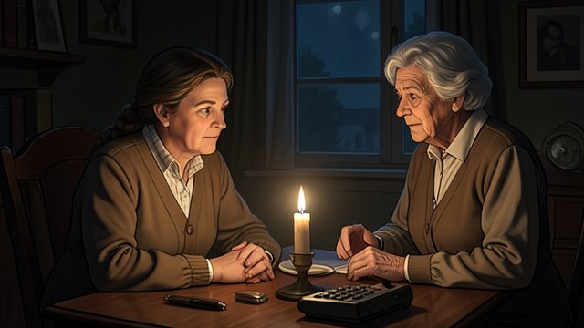 The Blind Grandmother from "Heidi". Darkness Named A child seeks a remedy Heidi assumes that sunlight or snow might restore the grandmother’s sight. She learns that no earthly light can do so.