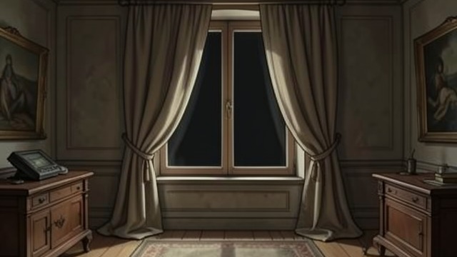 A City Without a Horizon from "Heidi". Walls Replace the Mountain An unseen outside Heavy curtains and immovable windows prevent Heidi from finding grass, sky, or distant slopes.