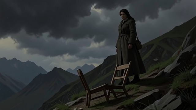 The Lost Chair from "Heidi". Dependence Interrupted A disappearance Clara’s invalid chair is pushed downhill and smashed. Without it, the planned excursion seems impossible.