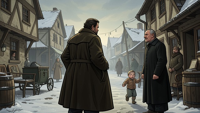 The Pastor’s Challenge from "Heidi". A Call to Rejoin Education and safety The Village Pastor argues that Heidi should attend school and that Alm-Uncle should return to village life.