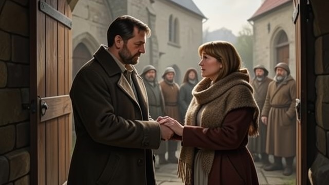 Church and Reconciliation from "Heidi". A Public Return The church service Alm-Uncle attends church with Heidi, then visits The pastor and asks to live in Dorfli for winter.