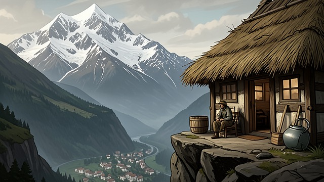 The Mountain Hermit from "Heidi". A Life Apart Old suspicions Stories of Alm-Uncle’s wasted inheritance, violence, and estrangement have made the villagers wary of him.