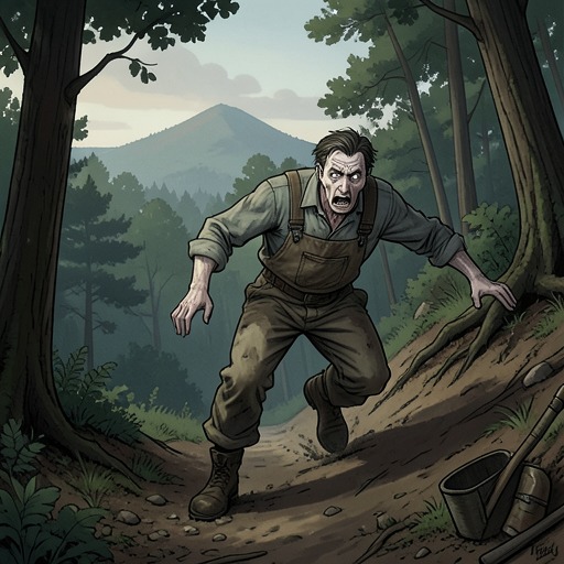 Peter’s Descent and Confession from "Heidi". This thread follows Peter’s fear after his wrongdoing, including the comic yet revealing tumbles that precede his confession.