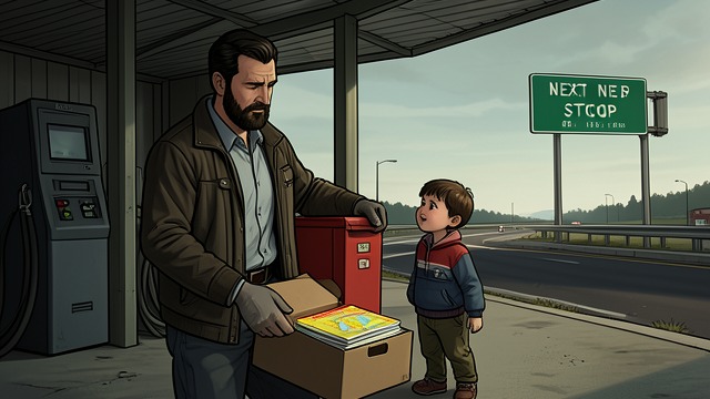 The Placemat Journey from "All My Puny Sorrows". A Father and Daughter on the Road Teaching Canadian History Jake takes Yolandi from truck stop to truck stop to sell placemats he has designed about Canadian…