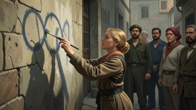 The Church’s Judgment of Art from "All My Puny Sorrows". Visibility as Defiance A Young Artist’s Signature Elfrieda paints AMPS across East Village, giving herself a visible mark in a culture uneasy with individual…