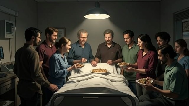 The Extended Family Arrives from "All My Puny Sorrows". Kinship as Reinforcement Sheila and Frank Join Sheila and Frank travel to Winnipeg to be with Tina and the family.