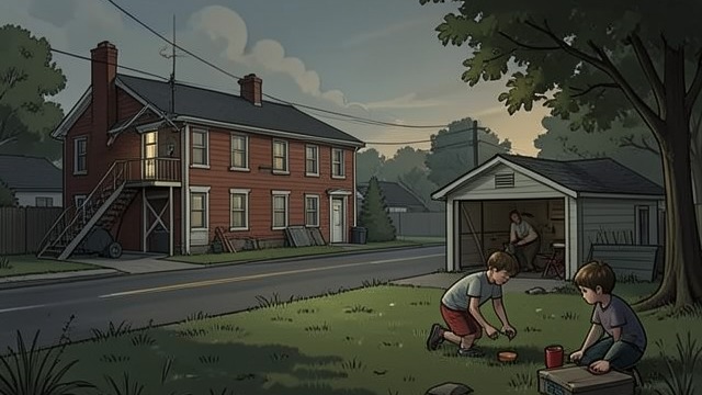 The New House from "All My Puny Sorrows". Living With the Empty Lot A Similar Replacement The family settles into a house like the old one, but the new place cannot reproduce Jake’s investment in the…