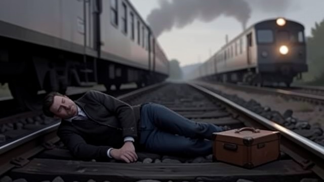 A Family Memory of Tracks from "All My Puny Sorrows". The First Railway Loss A Father Dies Jake dies beside railway tracks, leaving the family with damaged belongings and an absence that cannot be explained away.
