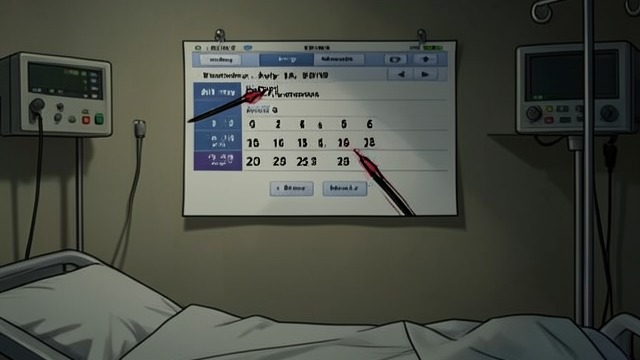 The Calendar Corrected from "All My Puny Sorrows". A Small Adjustment March Becomes April Yolandi notices that the hospital calendar is still on the wrong month.
