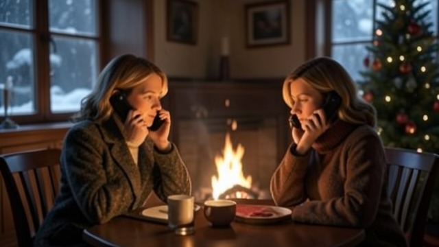 A Shared Holiday from "All My Puny Sorrows". Company Across Distance Two Friends Alone Julie and Yolandi discover that they are each spending Christmas without their usual family gatherings.
