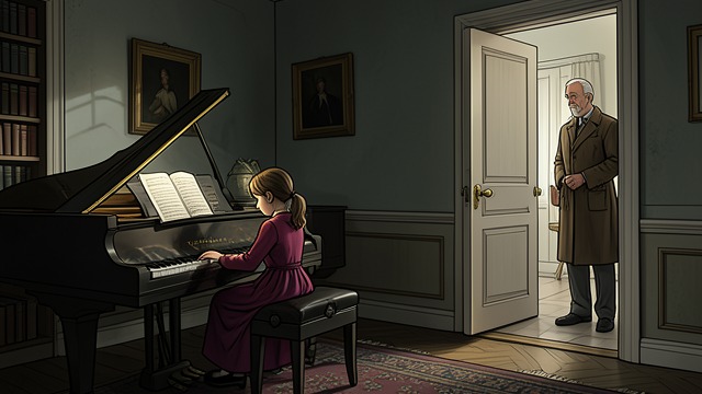 The Rachmaninoff Performance from "All My Puny Sorrows". Playing Before the Elders Music Interrupts the Visit As church elders confront Jake about Elfrieda’s wish to study music, she begins playing Rachmaninoff in…