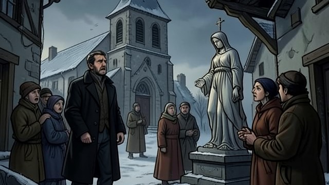 A Presence Goes Missing from "Shrine". Spiritual Depletion Hagan’s unease Hagan feels that the church and presbytery have become cold and empty.
