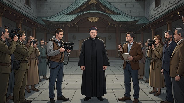 A Managed Press Conference from "Shrine". Authority Speaks Carefully Official qualifications Bishop Caines and Church investigators distinguish reported cures from recognized miracles.