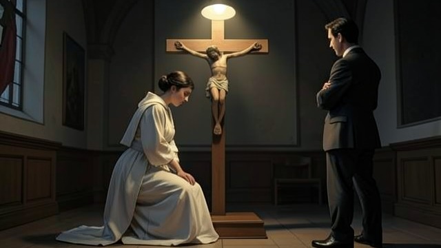 A Cure Divides the Parents from "Shrine". Hope Meets Disbelief Molly’s interpretation Molly sees Alice’s returned voice and hearing as a blessing from Mary.