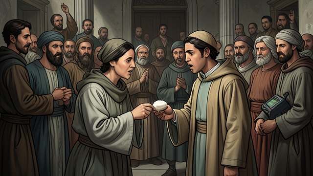 The Host Is Rejected from "Shrine". A Sacred Rite Disrupted A public ritual The Church arranges Communion as a controlled opportunity to show that Alice is being cared for.