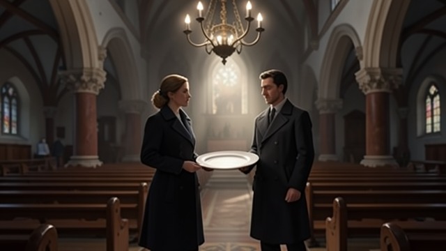 A Cautious Invitation from "Shrine". Sue Returns to Church A reluctant companion Sue agrees to accompany Fenn to Mass, although she worries that returning to Catholic worship may feel…