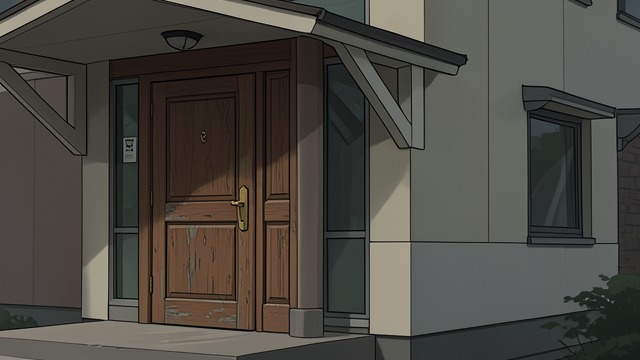 A New Church Door from "Shrine". A Tentative Return Life continues Fenn waits as Sue and Ben enter a different church, Our Lady of the Assumption.