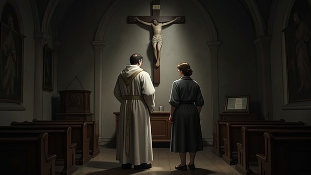 An Uneasy Marriage from "Shrine". A Fractured Household Different loyalties Molly’s devotion to the church and Leonard’s atheism create distance within the marriage.