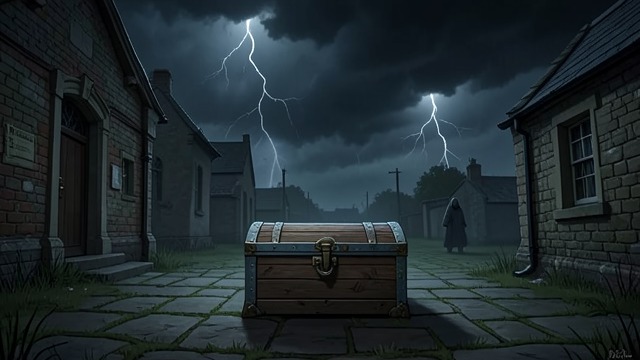 The Chest at Stapley from "Shrine". The Hidden Archive A distant church Fenn traces the chest to St. Peter’s at Stapley, where Thomas Woolgar served after leaving Banfield.