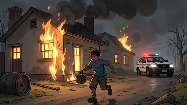 Separated by Arrest and Fire from "Trespasses". Separated by Arrest and Fire A family’s collapse Tommy is arrested for Michael’s murder while the McGeown house is firebombed.