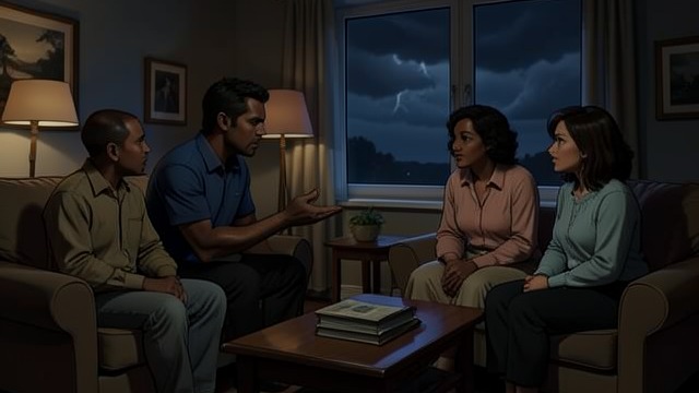 The Family Expels Refugees from "Trespasses". The Family Expels Refugees A household limit Eamonn orders the McGeowns out of the Lavery home, calling Cushla foolish for sheltering them.