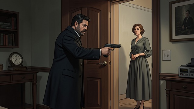 The Killing and Arrest from "Trespasses". The Killing and Arrest A path crosses Tommy is working on a house opposite Michael’s home.
