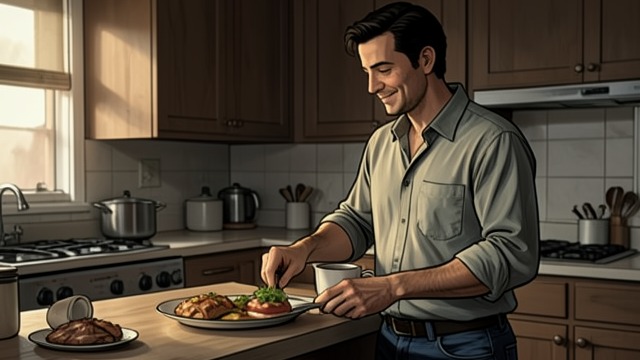 The Lover’s Ordinary Habits from "Trespasses". The Lover’s Ordinary Habits Details of the domestic man Cushla sees Michael make tea, prepare food, read newspapers and care for small comforts.