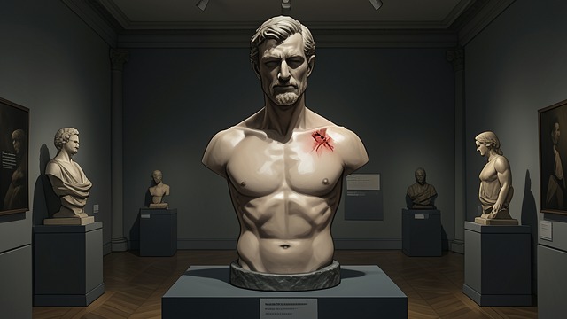 An Unfinished Portrait from "Trespasses". An Unfinished Portrait The body remembered Cushla identifies the details of Michael’s body in the sculpture, especially the shoulder he injured.