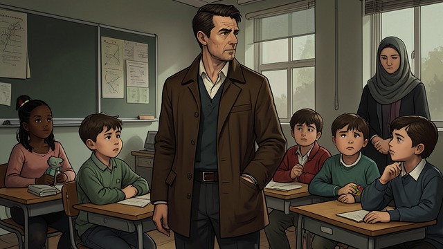 Slattery’s Classroom Threat from "Trespasses". Slattery’s Classroom Threat A sermon to children Father Slattery tells pupils a horrific story of sectarian assault and insists Protestants hate Catholics.