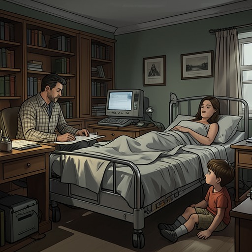 Michael’s Family Behind the Affair from "Trespasses". Michael’s marriage, Joanna’s illness and his son’s dependence reveal the family costs concealed by his relationship with Cushla.