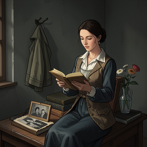 Objects That Carry Grief from "Trespasses". Books, clothing, flowers and photographs preserve relationships while making absence physically present to those left behind.