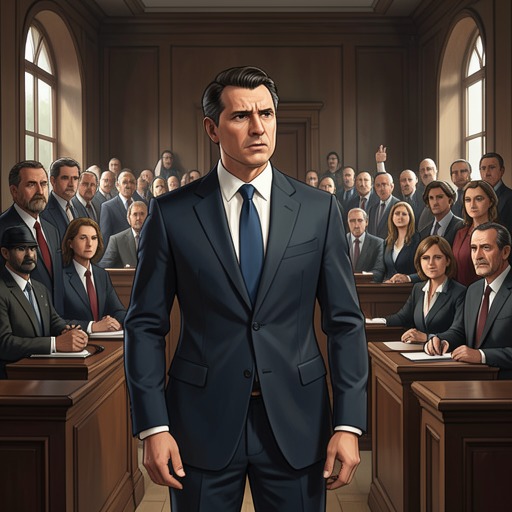 Michael’s Legal Defiance from "Trespasses". Michael’s work defending accused Republicans pits his commitment to fair process against political hostility and growing danger.