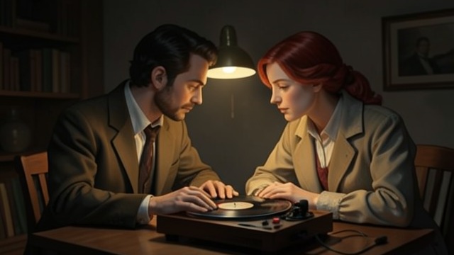 The Music They Exchange from "On Chesil Beach". Curiosity Across Difference Edward’s Records Edward Mayhew brings Florence Ponting recordings of rock and roll and hopes she will share his enthusiasm.