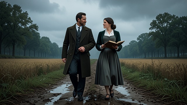 A Shared Courtship from "On Chesil Beach". Learning Each Other Different Worlds in Conversation Edward and Florence begin spending time together, comparing their memories of the meeting and discovering…