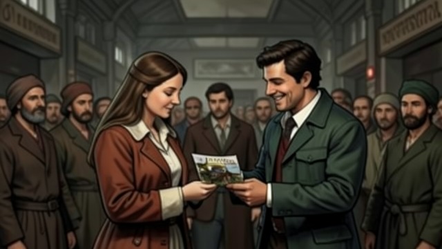 The Encounter That Opens a Future from "On Chesil Beach". The Encounter That Opens a Future A Brief Exchange At their first meeting, Florence offers Edward a pamphlet about a hydrogen bomb falling on Oxford.