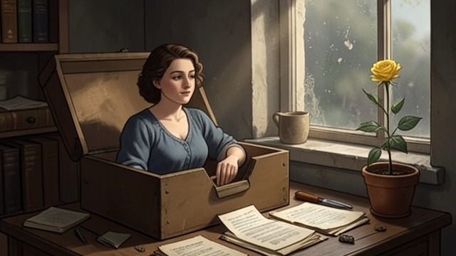 Preserving His Place from "We Have Always Lived in the Castle". Preserving His Place Practical remembrance Constance keeps Julian’s papers in a box, while Mary Katherine buries his pencil and Constance plants a yellow rose…