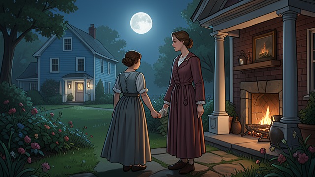 The Safe Lunar World from "We Have Always Lived in the Castle". The Safe Lunar World A world without change Mary Katherine imagines carrying Julian to the moon, where he would be comfortable and safe.