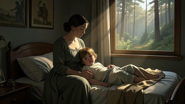 A Difficult Morning from "We Have Always Lived in the Castle". A Difficult Morning Illness and confusion Julian mistakes Constance for Dorothy and asks after John.