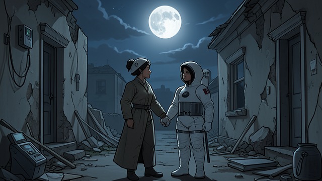 A Shared Moon from "We Have Always Lived in the Castle". A Shared Moon Shelter after the flight Mary Katherine tells Constance that they have reached the moon, translating the night’s violence into a refuge they can…