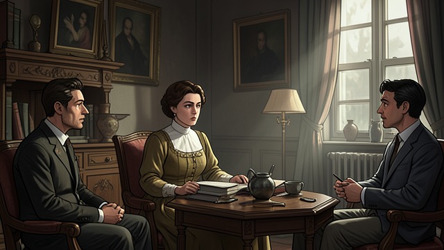The Visitor’s Curiosity from "We Have Always Lived in the Castle". The Visitor’s Curiosity A rhyme’s history exposed The guests discuss the poisoning behind the familiar schoolyard language.