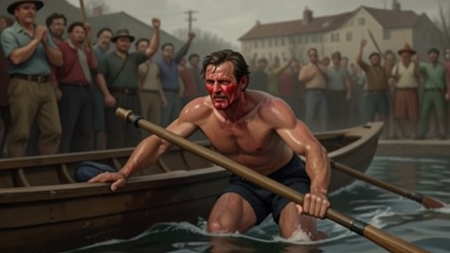 The Race Against Britain from "The Boys in the Boat". A Costly Qualifier Effort Despite fever and a depleted body, Hume strokes Washington against Great Britain.